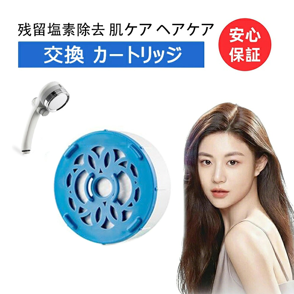 シャワーヘッド 交換用 浄水カートリッジ JSC003 JSB222 残留塩素除去 洗浄 肌ケア ヘアケア 頭皮ケア 互換 浄水フィルター 浄水カートリッジ キモチイイ浄水シャワピタ塩素除去カート高性能対応互換品 取付簡単 送料無料|Treschulten 店