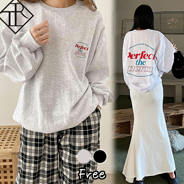 【10%offｸｰﾎﾟﾝ＆P倍する】ティーシャツ ロゴタイプ レディース カットソー 紅茶プルオーバー ビッグ ゆったり 大層らしい大きさ 長袖 ロングＴシャツ ロンＴ 大層らしい大きさ ゆるい ロゴタイプ刷り上げる 心地よい 好いたらしい 御洒落 分かりやすい 普段使い走り お出かけ 成年者お嬢さん 会う約束 10 20 30 おっ母さん