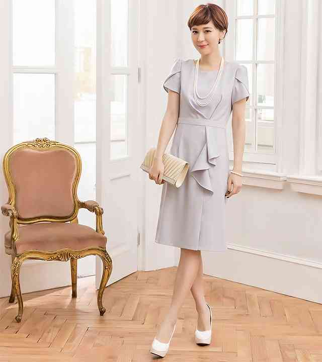 パーティードレス 結婚式 パーティドレス 二次会 大きいサイズ ミディアムドレス ドレス ワンピース ミディアム