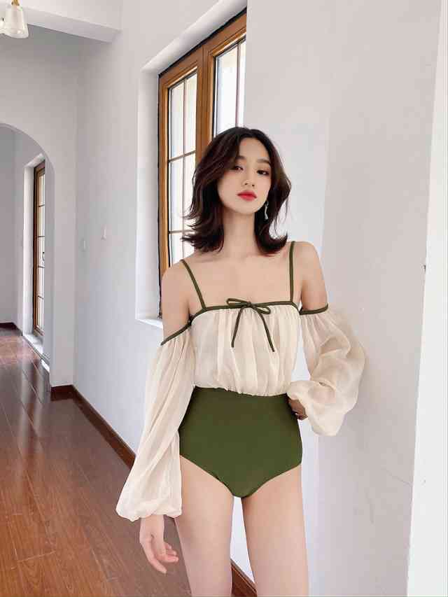 100 本物保証 楽天市場 P9倍 要ｴﾝﾄﾘｰ 水着 レディース 水着 体型カバー ビキニ 大きいサイズ ビキニ 人気 盛れる セクシー レトロ リゾート 代 30代 オトナ女子 小胸 痩せて見える 可愛い お洒落 ワンピース ハイウエスト リボン レースアップ ふんわり