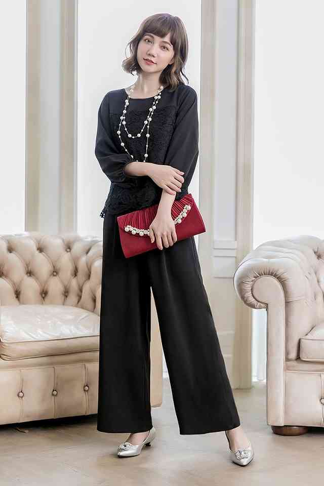 パーティードレス パンツドレス 結婚式 セットアップ フォーマルドレス パンツスーツ パンツスタイル ドレス