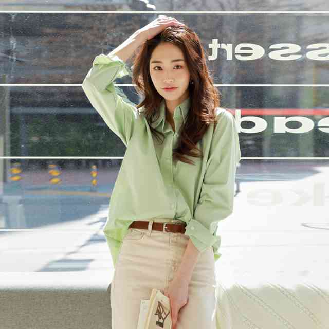 早い者勝ち 抜き襟 Ol 通勤 ベーオフィスカジュアル 無地 シンプル トップス 大きいサイズ 春夏 秋 夏 春 長袖 シャツ トップス レディース ｾｰﾙ会場でｸｰﾎﾟﾝ配布中 ブラウス 開襟 トラッド デート お出かけ 袖あり 体型カバー 爽やか 涼し気 麻 リネン ゆったり ボタン