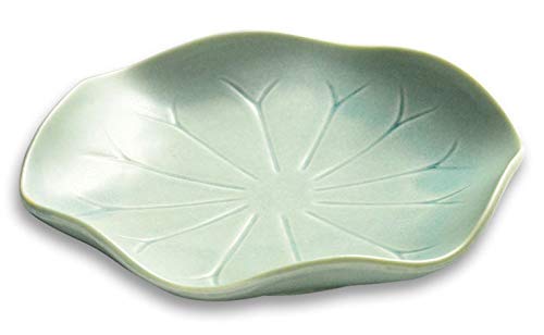 楽天市場】A056117大皿 取り皿 お皿 プレート 蓮の葉キッチン用品雑貨