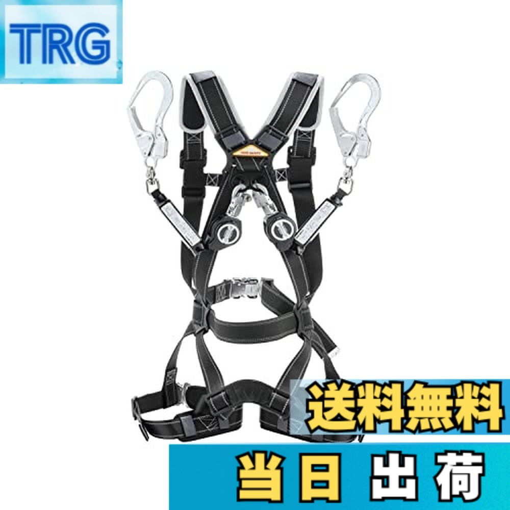 【貨物輸送無料】TOYO フルハーネス型 巻取式ダブルランヤード No.FGH-144W