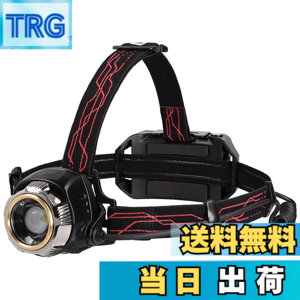 【送料無料】GENTOS(ジェントス) LED ヘッドライト USB充電式/電池式(専用充電池/単3/単4) 450~1200ルーメン Gシリーズ GH-101RG/GH-103RG/GH-109RG/GH-110RG/GH-118RG/GH-200RG アクセサリー・専用充電池GA-12/13/15/1 色:ブラック、サイズ:幅65x奥行62x高さ60.5mm|TRG