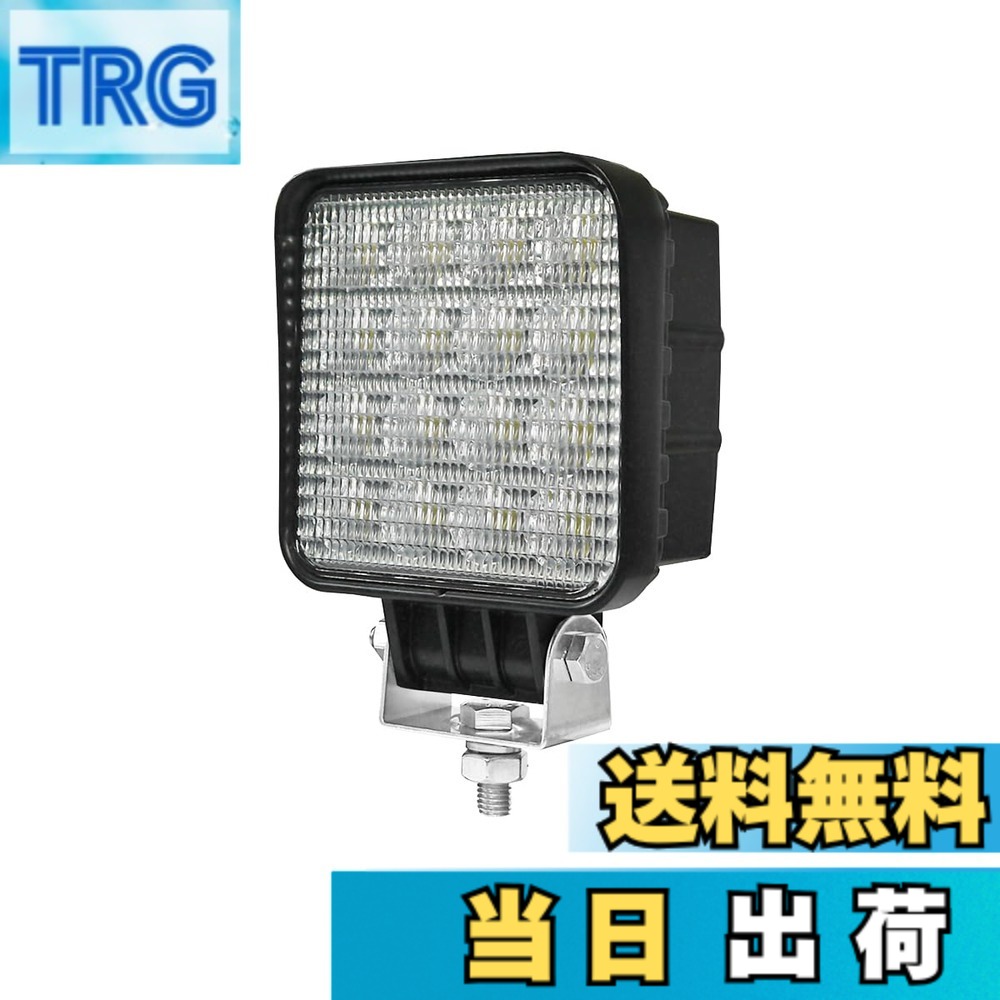 【送料無料】Led work light with switch 色:ホワイト、サイズ:拡散レンズ 48W スイッチ付き|TRG