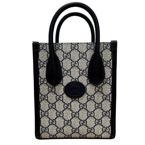 GUCCI グッチ GGスプリーム ミニ トートバッグ 671623 ハンドバッグ 2WAY|質屋トライアングル 店