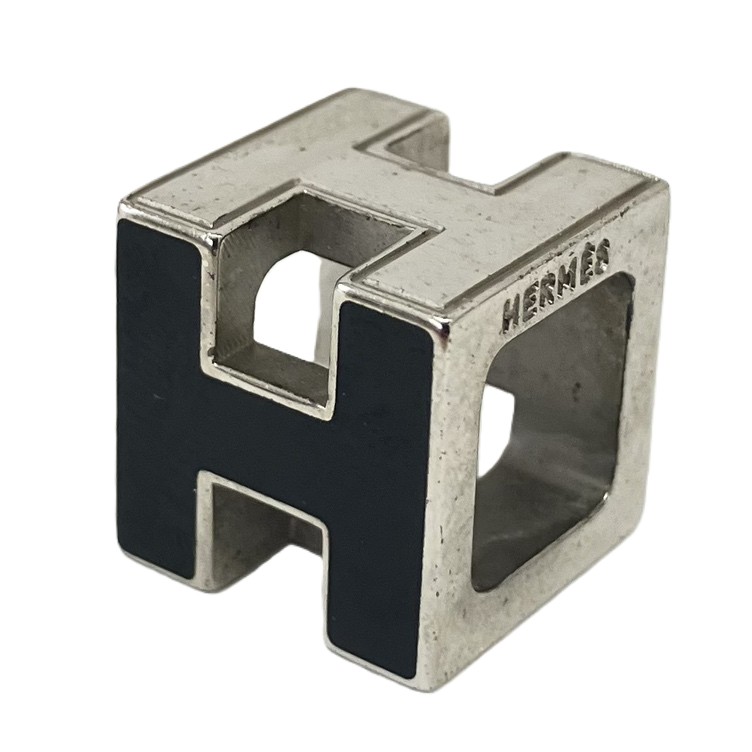 楽天市場】HERMES エルメス Hキューブ ネックレス ペンダント