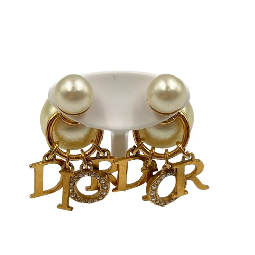 DIOR ピアス(両耳用) ゴールド ディオール ピアス レディース 両耳 スタッド DIOR ピアス CD