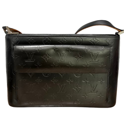 Louis Vuitton ルイヴィトン モノグラムマット アルストン M55122 ブラック ショルダーバッグ