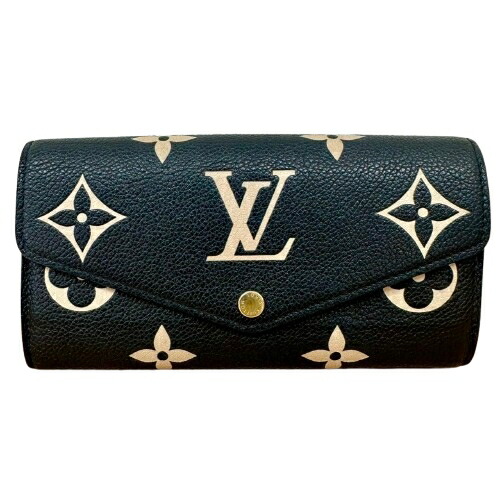 Louis Vuitton ルイヴィトン アンプラント ポルトフォイユ・サラ M80496 バイカラー 長財布 レディース 45,487円