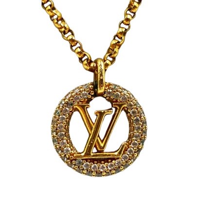 ☆きお☆【超美品】LOUIS VUITTON ルイヴィトン ネックレス 楽天市場】ルイヴィトン ネックレス Louis Vuitton モノグラム LV