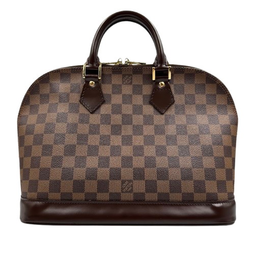 Louis Vuitton ルイヴィトン アルマPM ダミエ ハンドバッグ 鞄 ブラウン ショルダーストラップ付