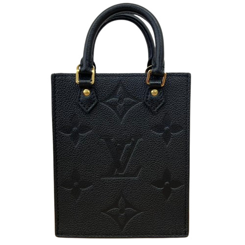 Louis Vuitton ルイヴィトン モノグラムアンプラント プティット・サックプラ 集積回路手当て M80478 ビトン 黒いこと