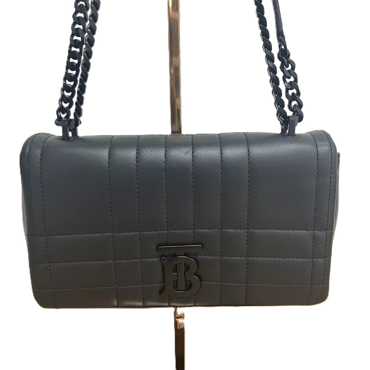 BURBERRY バーバリー TB ローラ チェーンショルダーバッグ｜質屋トライアングル　店