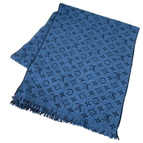 Louis Vuitton ルイヴィトン エシャルプ・モノグラム 古典派音楽 M78525 消音装置 羊毛 レディース