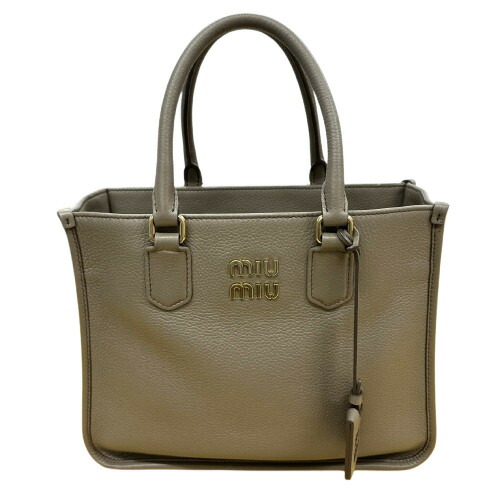 楽天市場】MIUMIU ミュウミュウ かごバッグ 5BC125 2BVU