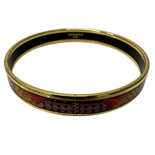 極美品✨️袋付　HERMES エルメス エマイユ　ブレスレット　黒　金 楽天市場】HERMES エルメス エナメルブレスレット エマイユ