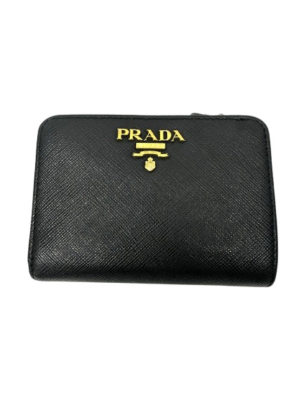 美品✨PRADA 黒　フラグメントケース 二つ折り　サフィアーノ 2MC066 楽天市場】PRADA プラダ 二つ折り財布 カードケース ブラック 2MC066