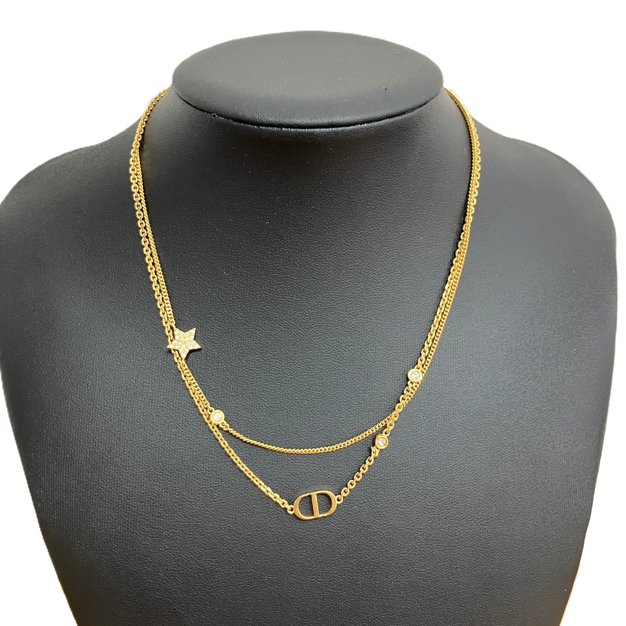 楽天市場】Christian Dior ディオール PETIT CD ネックレス ペンダント