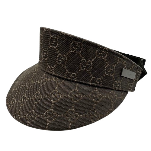 GUCCI グッチ サンバイザー GG帆布
