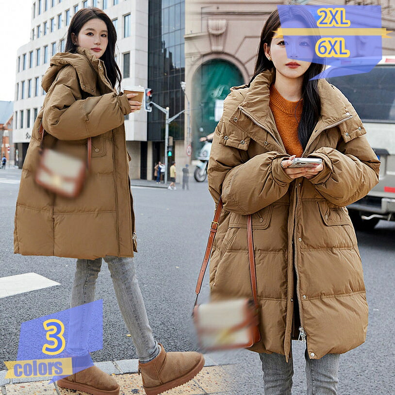 2000円OFFクーポン ダウンコート 男女兼用 ロング ベンチコート レディース フード付き ロングコートメンズ ダウンジャケット 暖かい 防寒 防風 厚手 大きいサイズ おしゃれ 秋 冬 ペアルック 通勤 通学 アウトドア コート 中綿入れ 履き心地 tribal-shop|トライバルショップ