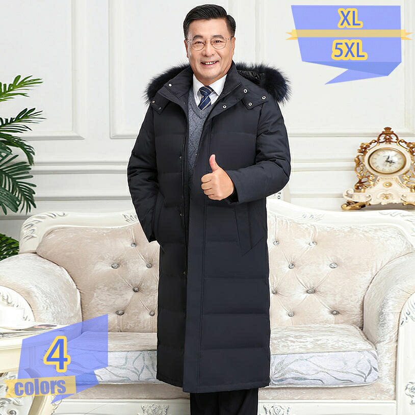 ダウンコート メンズ ロング コート 冬服 ダウンジャケット 大きいサイズ 中綿 フード付き 厚手 暖かい 防撥水 防寒 防風 軽量 おしゃれ 男女兼用 アウトドア トップス アウター ポケット付き 撥水 厚手 男性用 おしゃれ tribal-shop