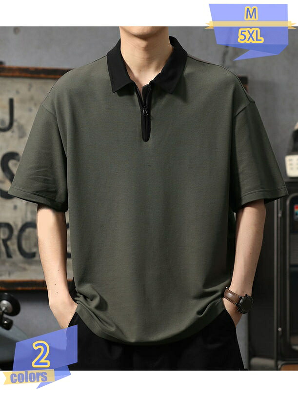 大きいサイズ メンズ Tシャツ 半袖 無地 コットン 綿 ロンt カジュアル 通気 トップス メンズtシャツ ロングTシャツ ファッション 襟付き 柔らかい 長そで 白 黒 透けない 厚手 カットソー ルームウェア 部屋着 春夏秋 tribal-shop