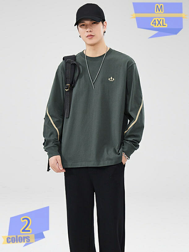 1000円OFFクーポン ロンT メンズ 長袖 Tシャツ 英字柄 長袖Tシャツ シンプル プリント サーマル コットン素材 インナー 大人 カジュアル 黒 白 クルーネックラウンドネック 秋 冬 秋冬 秋服 冬服 20代 30代 40代 男 男性 ファッション tribal-shop｜トライバルショップ
