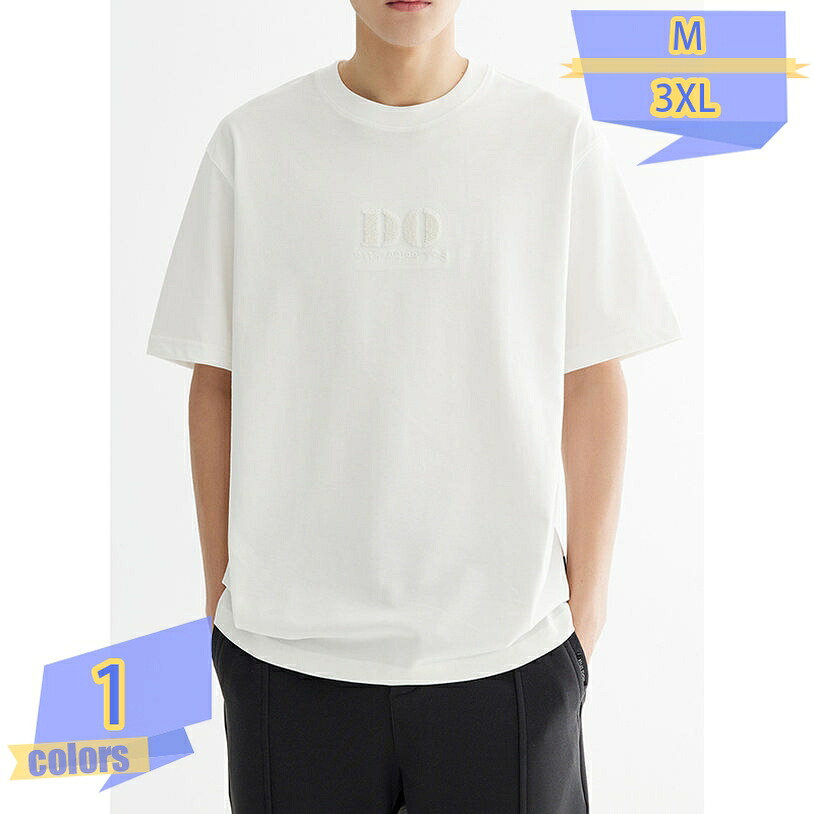 夏服 メンズ tシャツ メンズ 五分袖 コットン 大きい サイズ ビックシルエット 夏 ゆったり 丸襟 柔らかい 快適 軽い 柔らかい肌触り 涼しい ビッグT トップス シンプル かっこいい ストリート お出かけ 夏用 服 tribal-shop