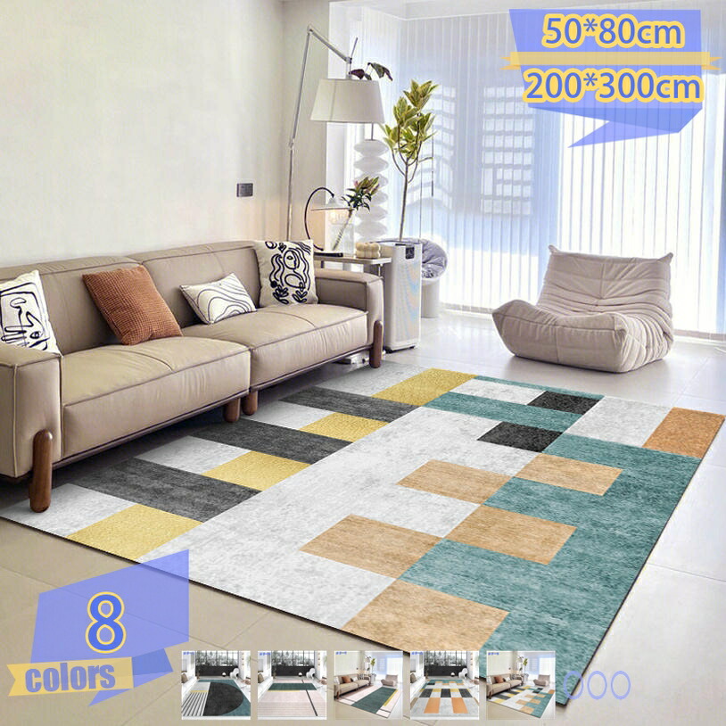 500円OFFクーポン 長方形カーペット マット ラグ 姫系 柄 抽象 インク 柄 さらさら 柔軟 洗える 床暖房対応 ファッション 滑らない オシャレ 折り畳み可能 北欧風デザイン 防ダニ 低反発 プリントマット 全シーズン 部屋 書斎 会議室 tribal-shop