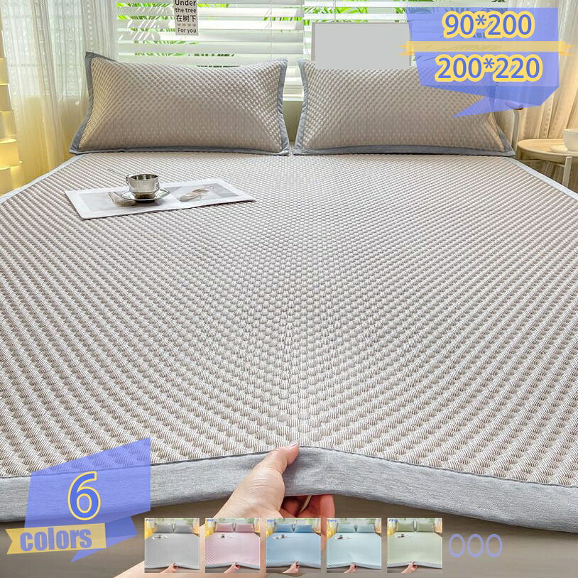 敷きパッド シングル 臥榻パッド 洗える 冷感引っ敷き 好いたらしい 折りたたみ式 吸水速乾 マットレスパッド防ダニ目 抗菌防臭 無地 洗える 敷パッド 抗菌・防臭・防ダニ目 吸汗通気 速乾 敷きパッド敷き妙 敷パッド 臥榻敷き妙 夏用寝具 tribal-shop 寝具-ベッドパッド・敷きパッド