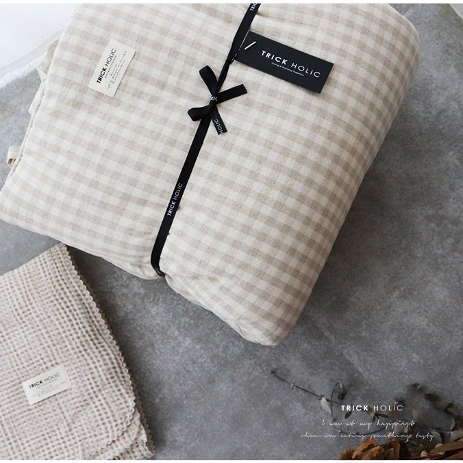 プレミアムイブルお昼寝布団 gingham Check ギンガムチェック NAP MAT 