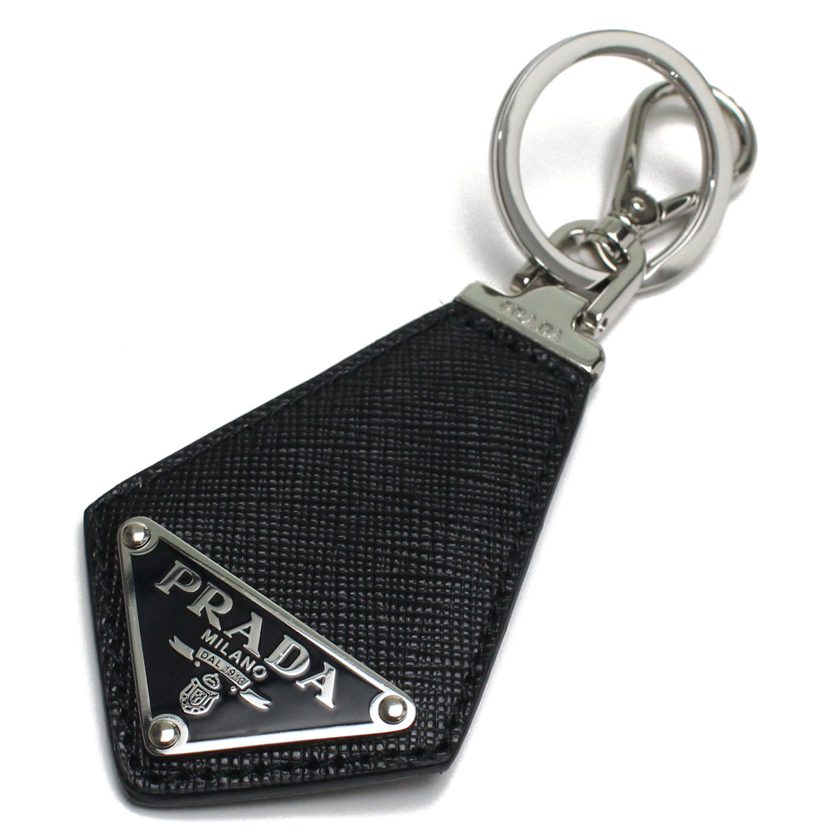PRADA キーホルダー　ブラック　正規品 プラダ PRADA キーホルダー （ブラック） -waja bazar - 海外