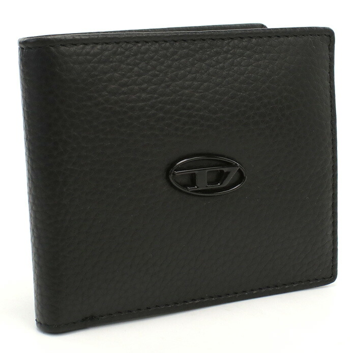 DIESEL　折財布　ほぼ未使用品! 中古・古着通販】DIESEL (ディーゼル) 2つ折り財布 ブラック｜ブランド