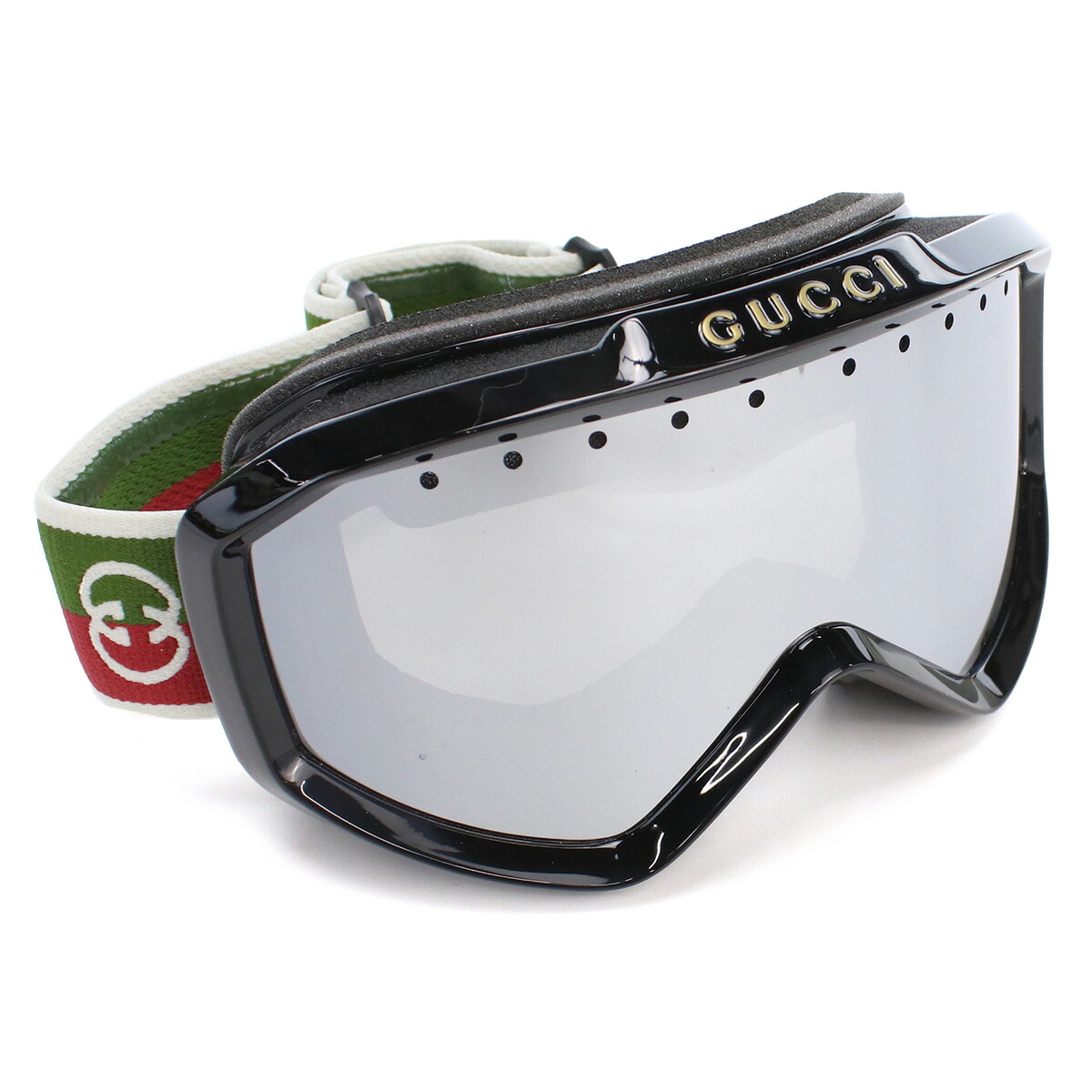 GUCCI グッチ スノーゴーグル スキー スノボ 706766 J1698 1081 メンズ ブラック