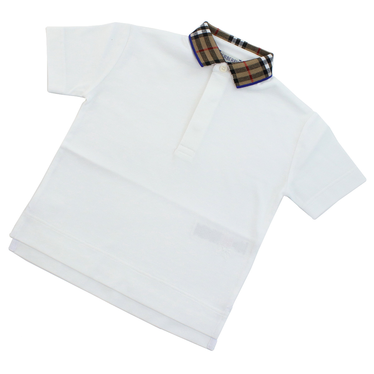 BURBERRY バーバリー ポロシャツ 8073160 A1464 ベビー ホワイト 18,576円