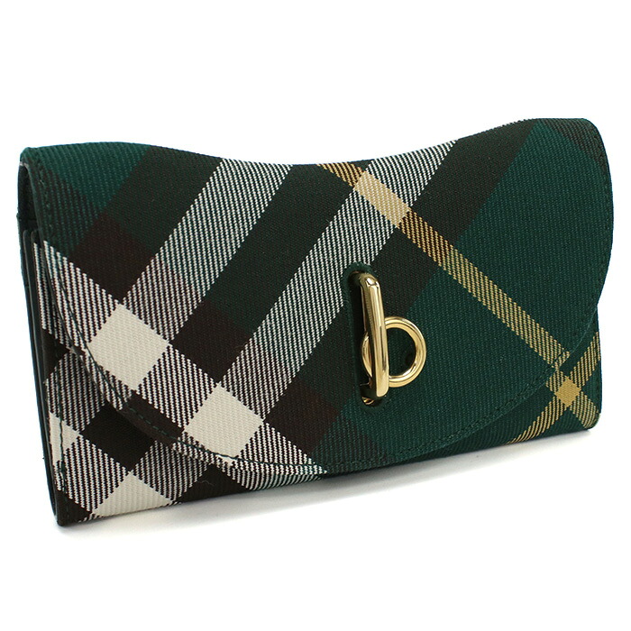 バーバリー BURBERRY ロッキングホース 長財布 小銭入付き ブランド 8082331 B8636 IVY グリーン系