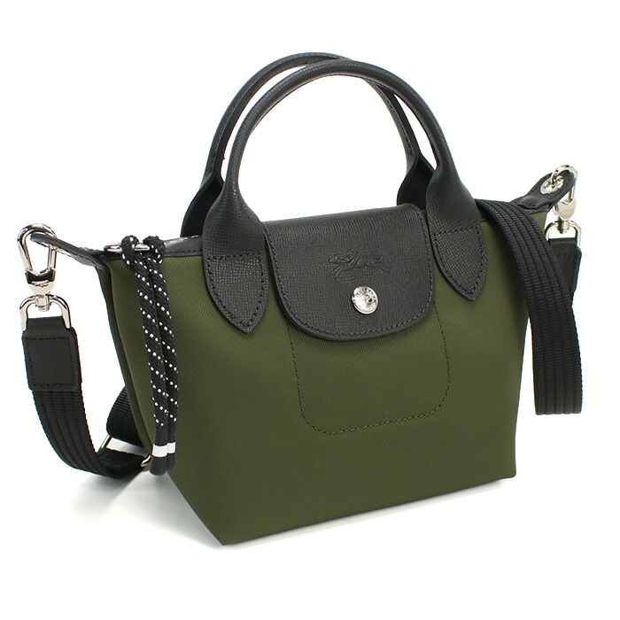 LONGCHAMP ロンシャン ル プリアージュ エナジー XS トップハンドルバッグ 1500 HSR 892 ハンドバッグ レディース カーキ