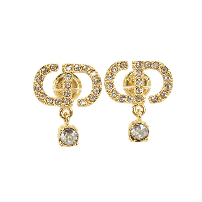 楽天市場】ディオール DIOR ピアス ゴールド レディース