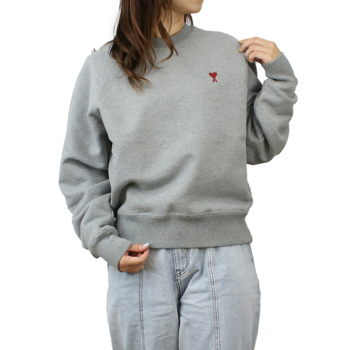 楽天市場】ami paris アミパリス トレーナー AMI DE COEUR USW002.747