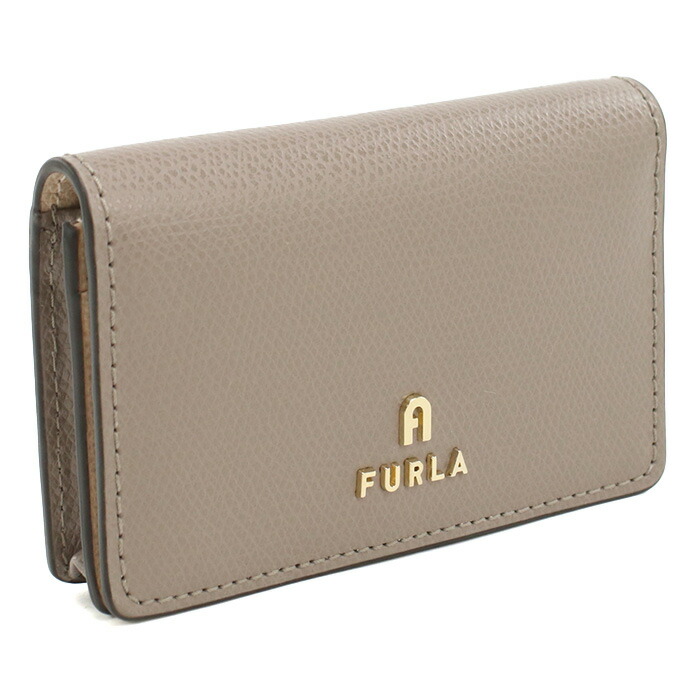 FURLA フルラ 名刺入れ カードケース WP00408 ARE000 3787 S FURLA CAMELIA レディース グレー