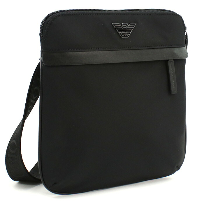 EMPORIO ARMANI エンポリオアルマーニ ショルダーバッグ EM001807 AF13454 UC001 メンズ ブラック｜Tricolore ［トリコローレ］
