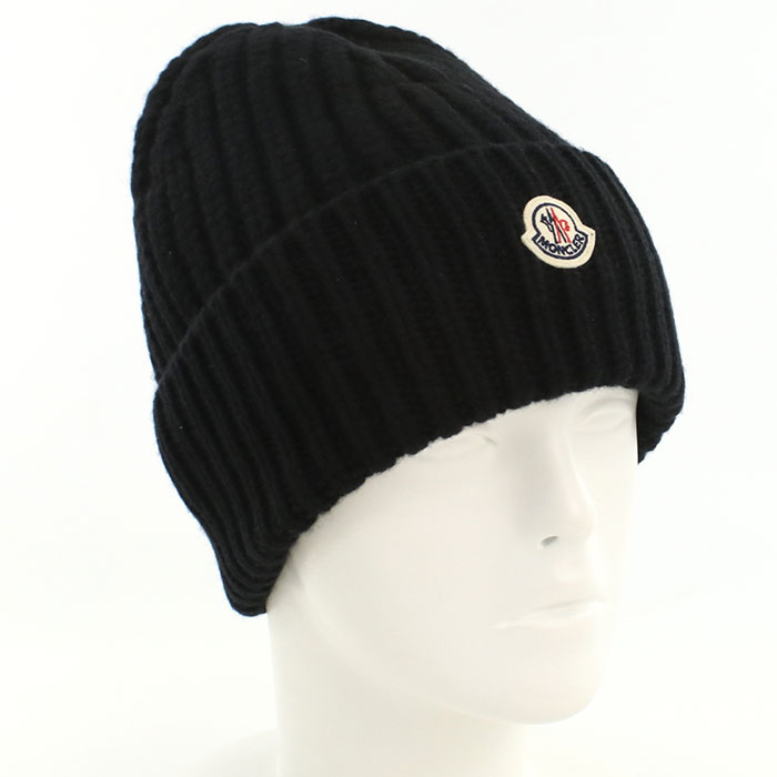 楽天市場】MONCLER モンクレール ニット帽 3B00068 M1223