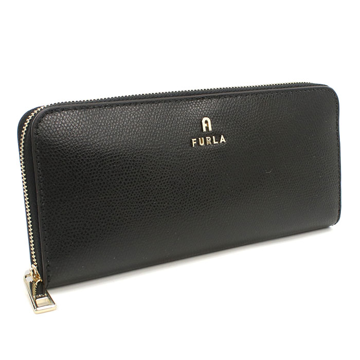 FURLA フルラ 長財布 ラウンドファスナー カメリア WP00313 ARE000 O6000 FURLA CAMELIA レディース ブラック