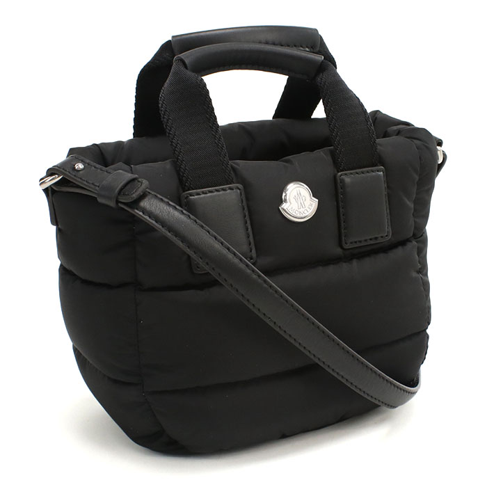 MONCLER モンクレール 2WAY ハンドバッグ キャラドック MICRO CARADOC 5L00004 M6275 999 レディース ブラック｜Tricolore ［トリコローレ］