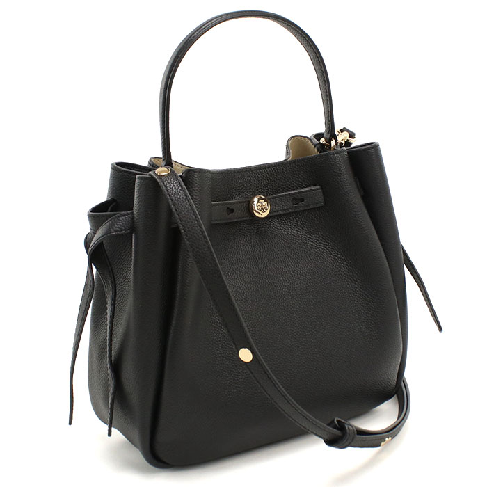 TORY BURCH トリーバーチ ハンドバッグ 166982 001 ROMY レディース ブラック｜Tricolore ［トリコローレ］