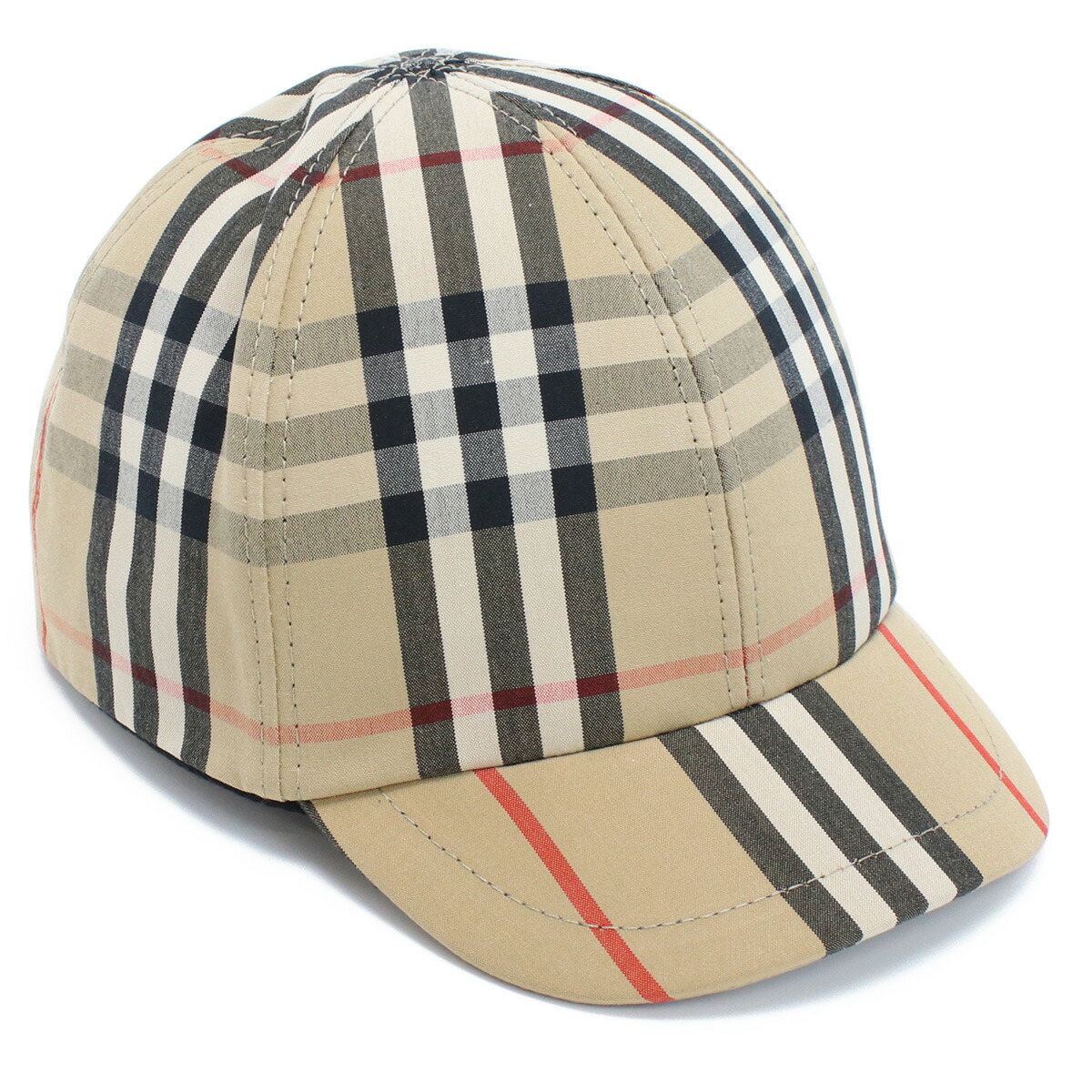 バーバリー BURBERRY ベビー キャップ 帽子 出産祝い ベビー ギフト 8043662 A7028 ARCHIVE BEIGE IP CHK マルチカラー kb-01