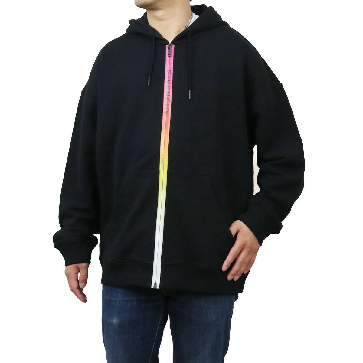即日発送】 ジバンシー GIVENCHY メンズ−パーカー フーディ ジップ