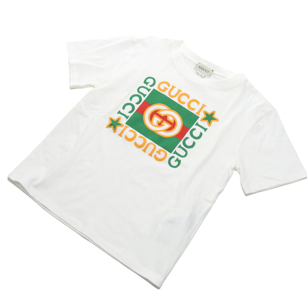 超美品 グッチ Gucci キッズ ｔシャツ キッズアパレル 男の子 女の子 トップス Xjcpu 9061 ホワイト系 Bos 28 Ts 01 Kb 01 アウトレット送料無料 Www Lexusoman Com